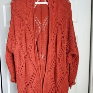 Maurices Burnt Orange Cardigan